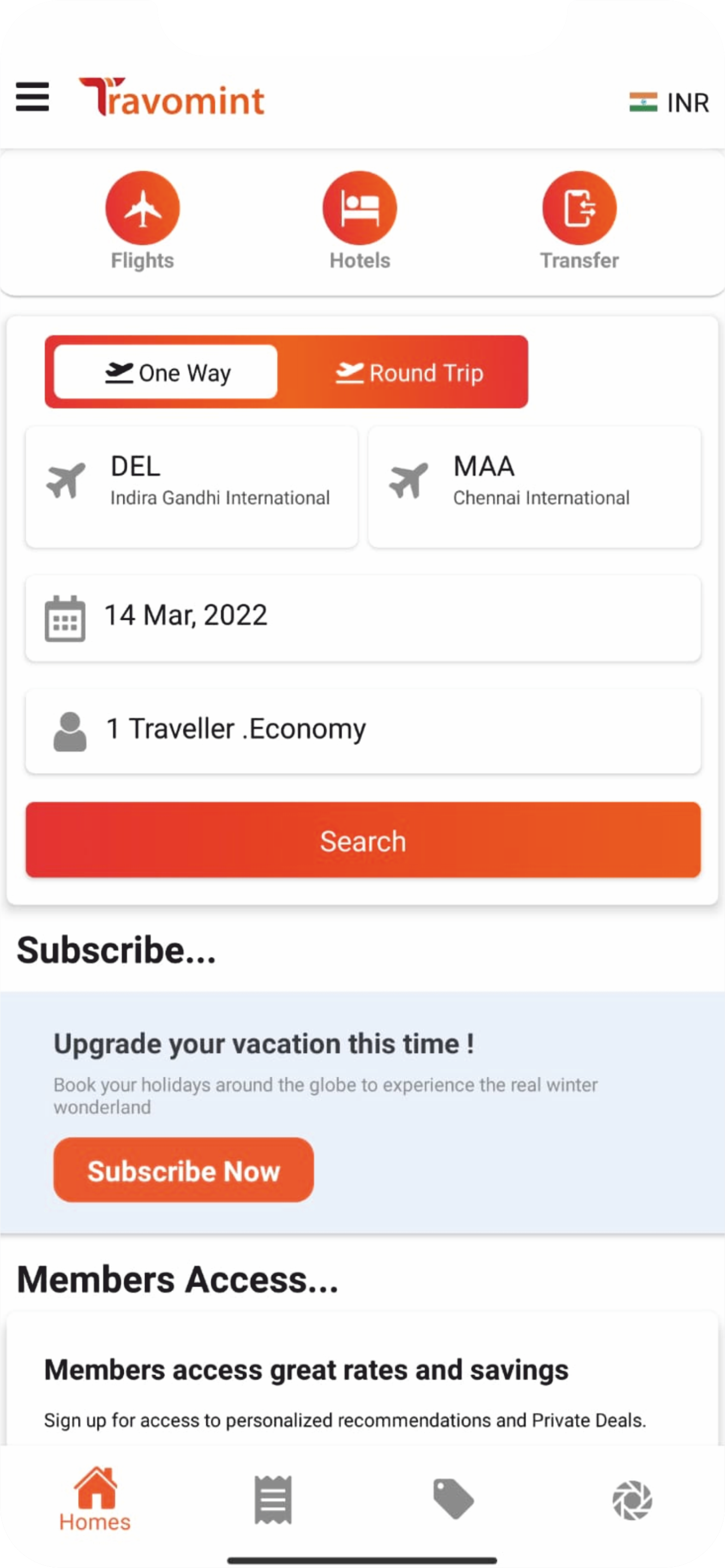 Travomint App